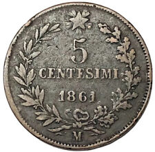 5 lire 1865 oro usato  Trani