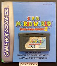 Jeu Nintendo GAMEBOY Advance MARIO WORLD Cartouche + Notice SANS BOÎTE, usado comprar usado  Enviando para Brazil