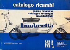 Usado, Catálogo de repuestos Lambretta 1963 OEM ~150 páginas 125 li 150 li TV175 segunda mano  Embacar hacia Argentina