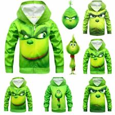 Grinch 3D Printed Pattern Hoodie Sweatshirt Role Playing Jacket Outdoor Coat for sale  Shipping to South Africa