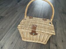 Wicker picnic basket for sale  RUGELEY