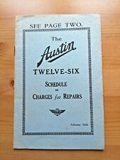 Austin twelve six for sale  Ireland