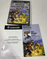 Estuche cuerpo a cuerpo Super Smash Bros para Nintendo GameCube inserciones manuales SIN DISCO DE JUEGO segunda mano  Embacar hacia Argentina