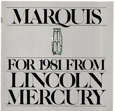 Mercury marquis 1981 for sale  UK