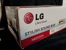 Usado, LG ELECTRONICS NB2030A BARRA DE SONIDO caja abierta nuevo estado segunda mano  Embacar hacia Mexico