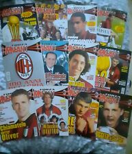 🔴⚫ Forza Milan! Annata completa Centenario 1999-2000 - 12 numeri + 12 Poster usato  Pavia