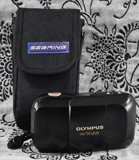 Câmera de Filme Olympus Stylus 35mm f/3.5 Point & Shoot com Estojo e Alça Testada comprar usado  Enviando para Brazil