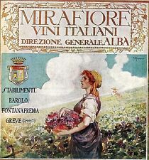 Pubblicita 1921 vino usato  Biella