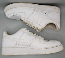 Usado, Nike Air Force 1 '07 Low Hombre Talla 9.5 Zapatos de Cuero Blanco Tenis CW2288 111 segunda mano  Embacar hacia Argentina