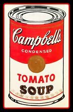 Adesivo de vinil 5" Andy Warhol Campbell's Soup Can. Adesivo clássico Pop Art 4 notebooks comprar usado  Enviando para Brazil