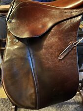 Brown leather stubben for sale  MALVERN