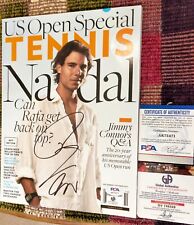 Rafael Nadal Assinado * Revista Tênis Certificado de Autenticidade * Rafa Us Open Especial, usado comprar usado  Enviando para Brazil