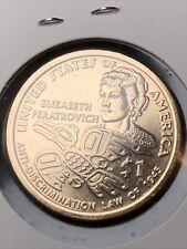 Moneda de dólar Sacagawea Elizabeth Peratrovich 2020-D sin circular #1844 segunda mano  Embacar hacia Argentina