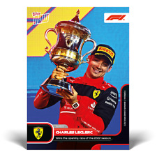 Topps Now Formula 1 2022 - Card 01 - Charles Leclerc - Ferrari comprar usado  Enviando para Brazil