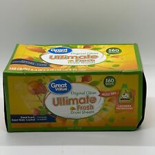 Ótimo valor 155 unidades Ultimate Fresh Clean secador perfumado lençóis banheiro cozinha comprar usado  Enviando para Brazil