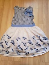 Girls dolphin dress for sale  NORWICH