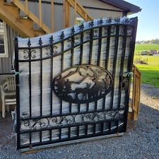 iron driveway gates for sale  East Earl