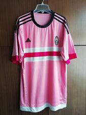 Camiseta Juventus Away 2015 2016 Adidas XL rosa Maglia futebol futebol comprar usado  Enviando para Brazil