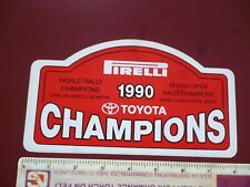 Toyota champions pirelli for sale  CHESHAM