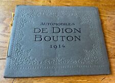 1914 dion bouton for sale  BRISTOL