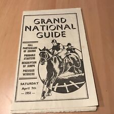 Grand national guide for sale  HEXHAM