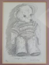 Limited Edition Vintage Signed Print "Jumper Bear" 182/500 by Janet Judge for sale  Shipping to South Africa