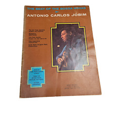 Vintage Collectable Antonio Carlos Jobim Bossa Nova Music Book by MCA Music 1966 for sale  Shipping to South Africa