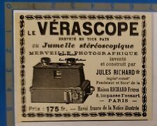 Verascope jules richard d'occasion  Beaumont-de-Lomagne