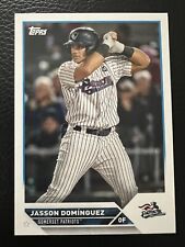 Tarjeta de debut profesional Jasson Domínguez 2023 Topps #PD-121 Yankees de Nueva York segunda mano  Embacar hacia Argentina