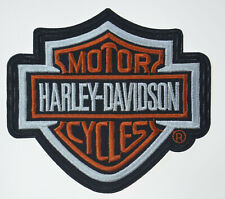 Harley Davidson Moto Parche logotipo Coser O Hierro En Barra y Escudo Motociclista 4.5x4” segunda mano  Embacar hacia Spain