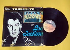 LP Lee Jackson "Tribute To" Elvis Presley / VERSÕES SAMBA-ROCK - VINIL BRASIL, usado comprar usado  Brasil 
