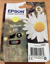 Genuine epson yellow for sale  COLCHESTER
