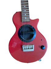 AS IS Quest Guitarra de Colección Integrado Altavoz Integrado Rojo Eléctrico PIEZAS REPARACIÓN segunda mano  Embacar hacia Argentina