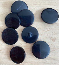 Large black buttons for sale  STAFFORD