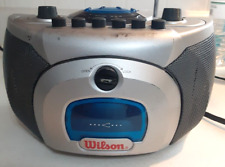 Antena cassete rádio Wilson Boombox vintage anos 90 TESTADO, usado comprar usado  Enviando para Brazil