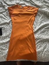 Orange bodycon dress for sale  LONDON