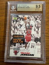 Usado, Michael Jordan Chicago Bulls 1997 Upper Deck Nestle Crunch Time BGS 9.5 Estado perfeito comprar usado  Enviando para Brazil