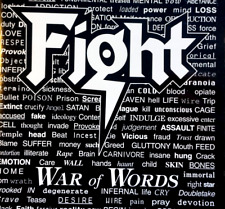 Fight - War Of Words - CD, en muy buen estado, usado segunda mano  Embacar hacia Argentina