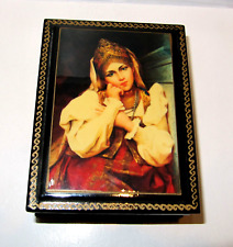 Russian lacquer wood for sale  BOURNEMOUTH