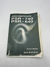 Manual de instruções Yamaha PSR-740 PSR-640 comprar usado  Enviando para Brazil