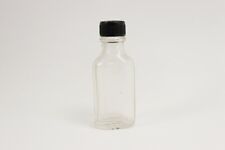 Farmacia de medicina vintage de vidrio transparente Duraglas 3 Tsp 1/2 oz. Tapa de tornillo de botella  segunda mano  Embacar hacia Argentina