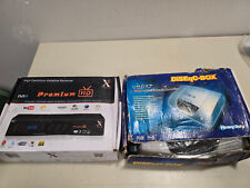 Used, X-square X2 Premium HD Satellite Receiver FTA + & Diseqc-box Postioner for sale  Shipping to South Africa