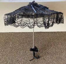 Black lace parasol for sale  North Adams