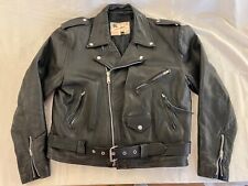 black unisex leather jacket for sale  Eugene