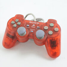 Controle analógico PS1 DUALSHOCK vermelho carmesim PSone SCPH-110 Playstation 2418 comprar usado  Enviando para Brazil