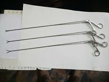 Laparoscopic Grasper PCNL Forceps Fenestrated Alligator Small Long Jaw 2.5/3mm, used for sale  Shipping to South Africa