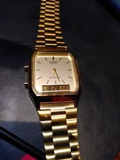 Casio herrenuhraq230 gold gebraucht kaufen  Groß-Gerau