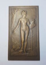 Médaille plaque bronze d'occasion  Naintré