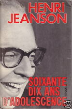 Henri jeanson ans d'occasion  Grenoble-