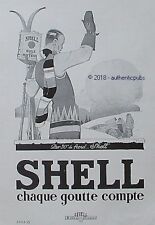 Publicite shell huile d'occasion  Cires-lès-Mello